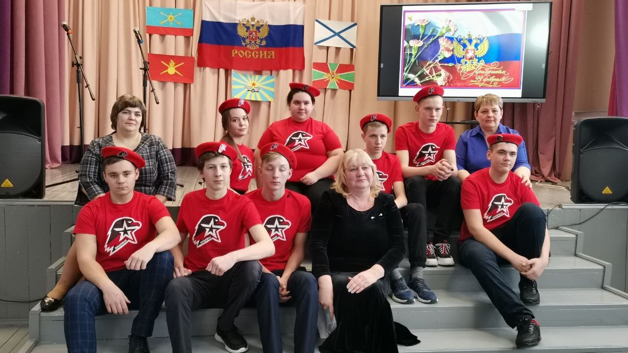 Первый отряд юнармии